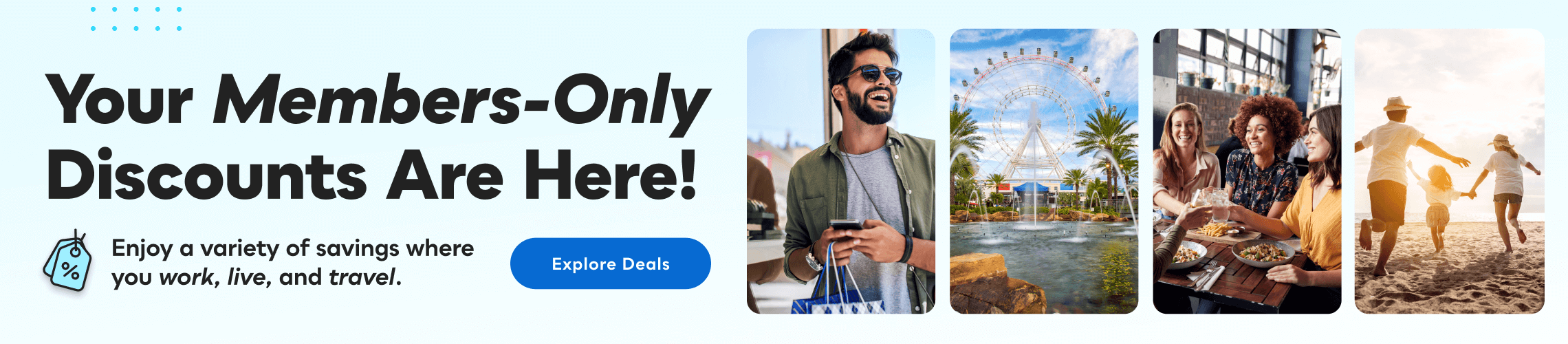 Booster Rewards — members-only discounts